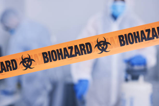 Professional Drug Lab Cleanup technician working in Lafayette, NJ